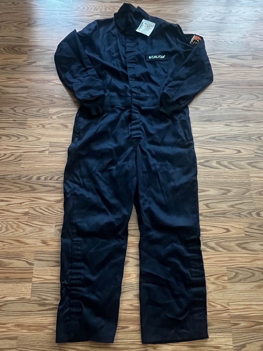 NWT Salisbury by Honeywell Pro-Wear Arc Flash Coverall XL Navy - 8 CAL/C2
